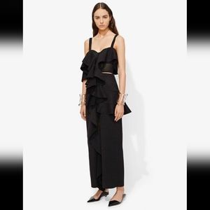 Proenza Schouler Off the shoulder black dress